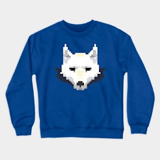 Pixel Wolf Crewneck Sweatshirt